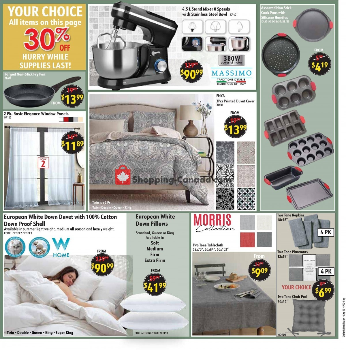 Beddington's Bed&Bath flyer from Wednesday September 20, 2023 to Tuesday October 17, 2023 - page 2