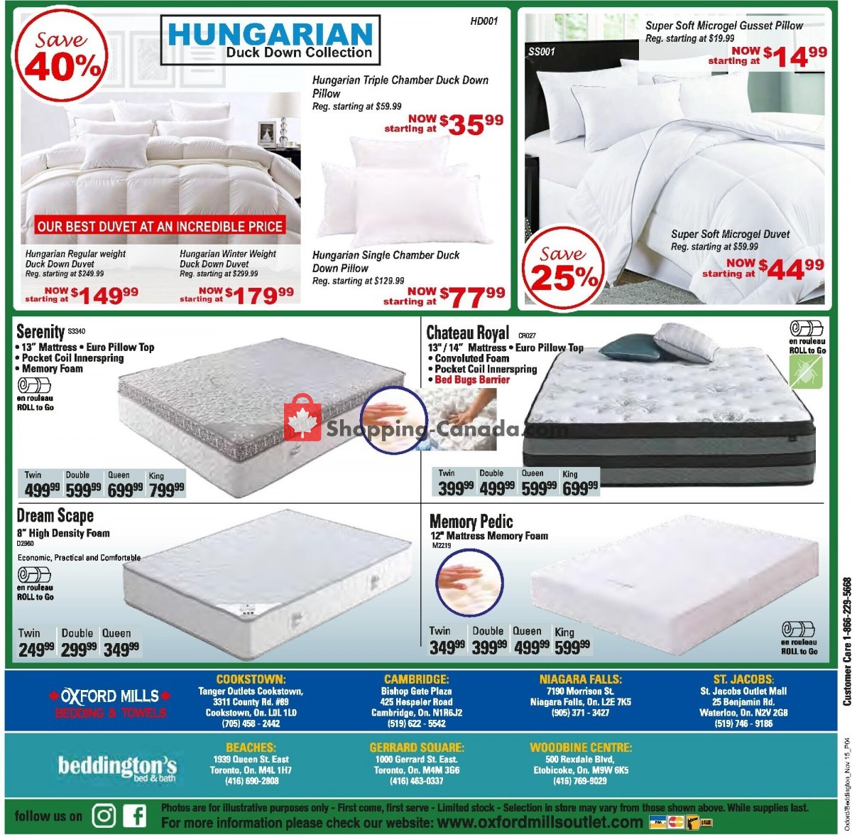 Beddington's Bed&Bath flyer from Wednesday November 15, 2023 to Tuesday December 12, 2023 - page 4