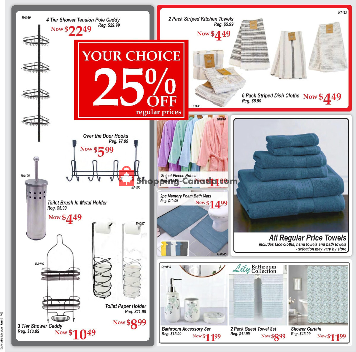 Beddington's Bed&Bath flyer from Wednesday January 10, 2024 to Tuesday February 6, 2024 - page 3