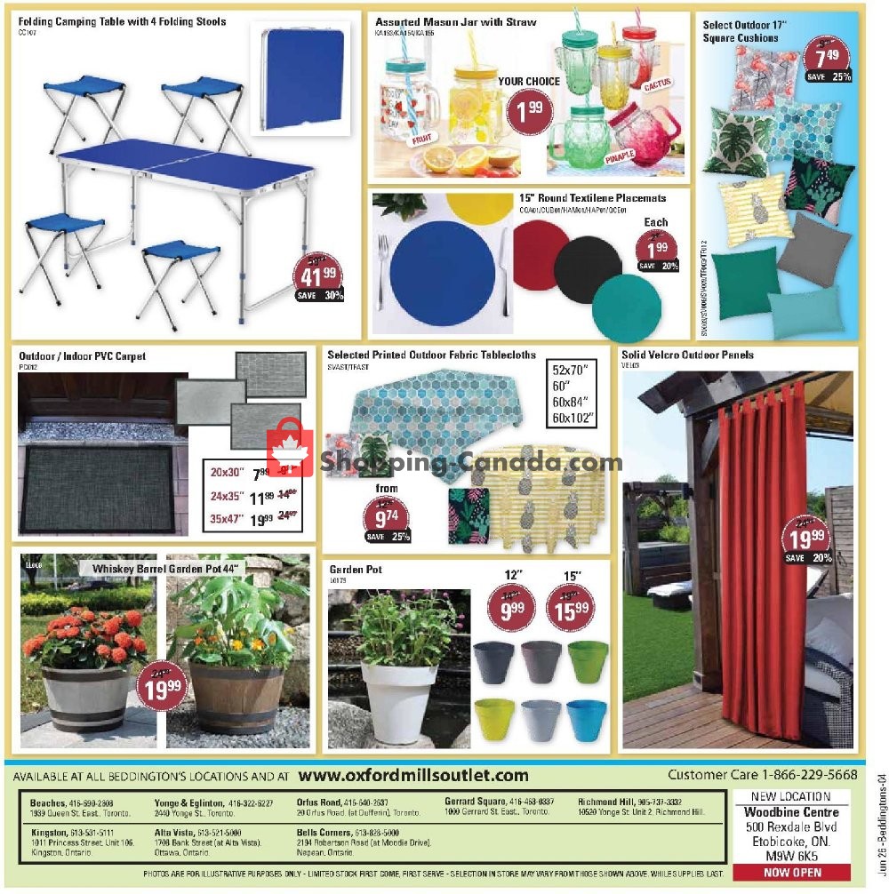 Beddington's Bed&Bath flyer from Wednesday June 26, 2019 to Tuesday July 23, 2019 - page 4