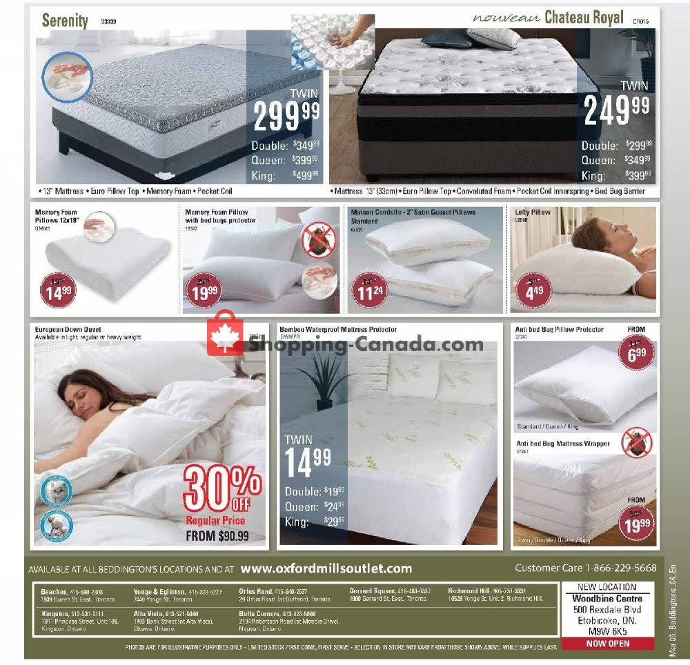 Beddington's Bed&Bath flyer from Wednesday March 6, 2019 to Tuesday April 2, 2019 - page 4
