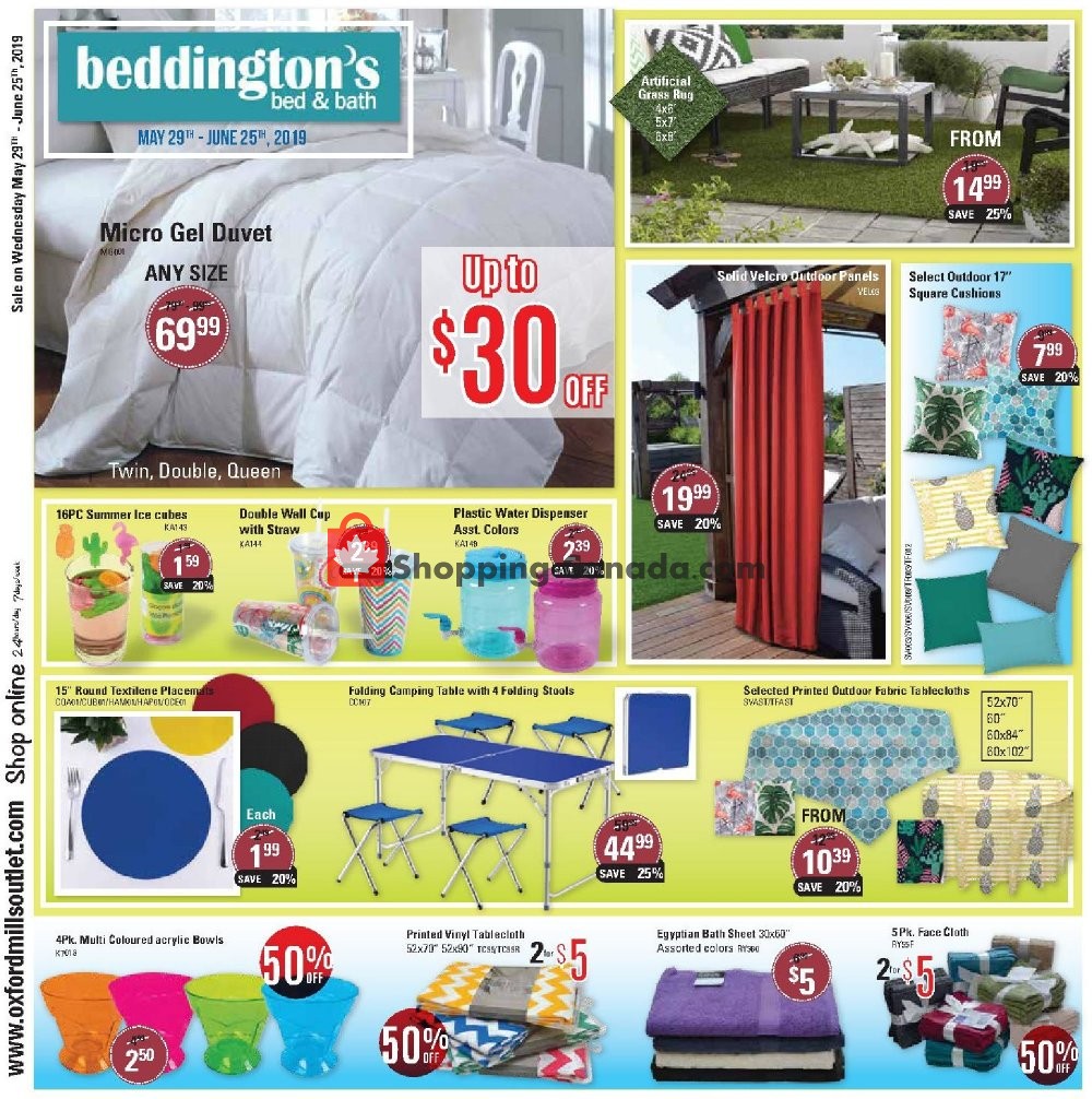 Beddington's Canada, flyer (Special Offer) May 29 June 25, 2019