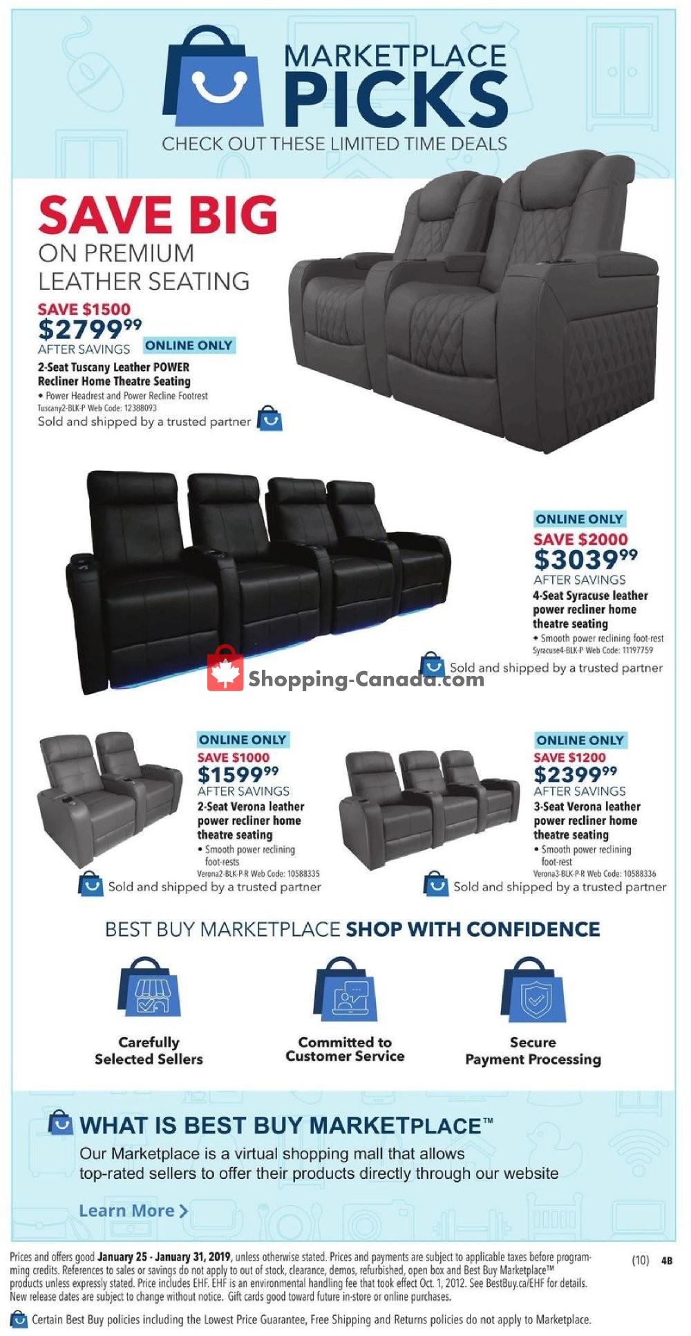 Best Buy flyer from Friday January 25, 2019 to Thursday January 31, 2019 - page 10
