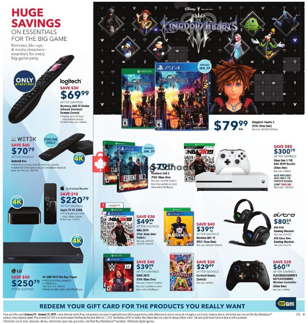 Best Buy flyer from Friday January 25, 2019 to Thursday January 31, 2019 - page 12