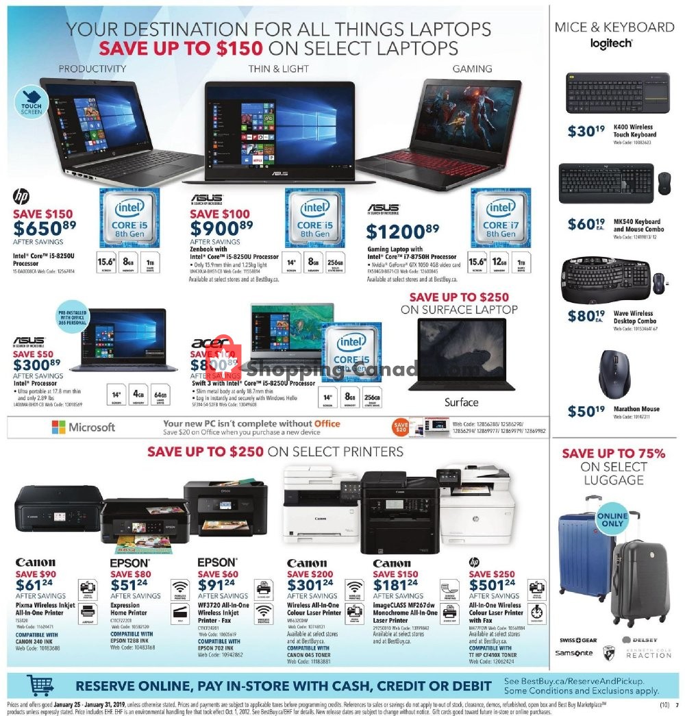 Best Buy flyer from Friday January 25, 2019 to Thursday January 31, 2019 - page 15