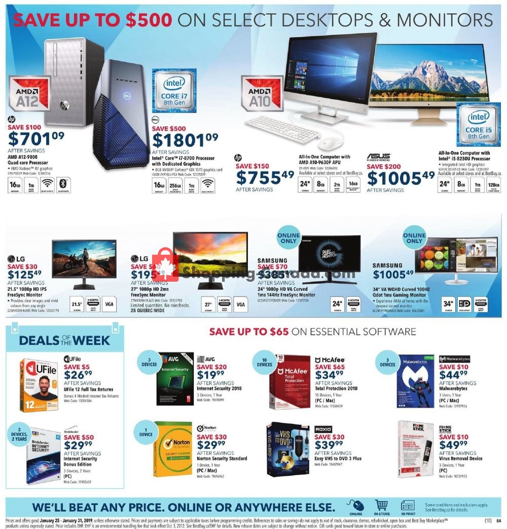 Best Buy flyer from Friday January 25, 2019 to Thursday January 31, 2019 - page 18
