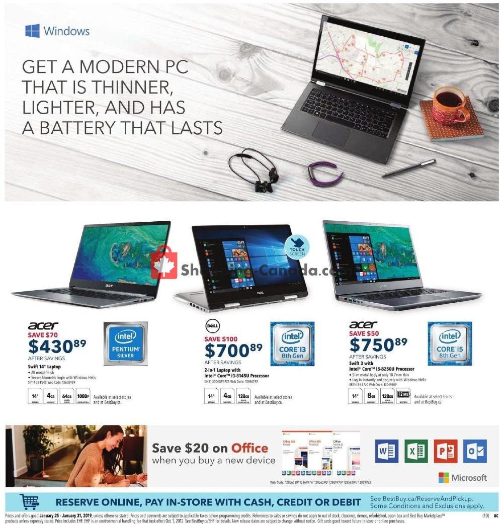 Best Buy flyer from Friday January 25, 2019 to Thursday January 31, 2019 - page 20