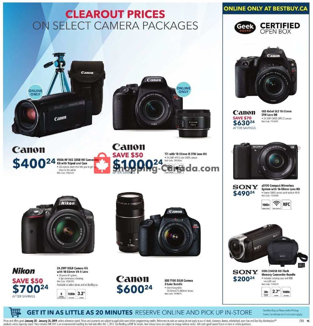 Best Buy flyer from Friday January 25, 2019 to Thursday January 31, 2019 - page 25
