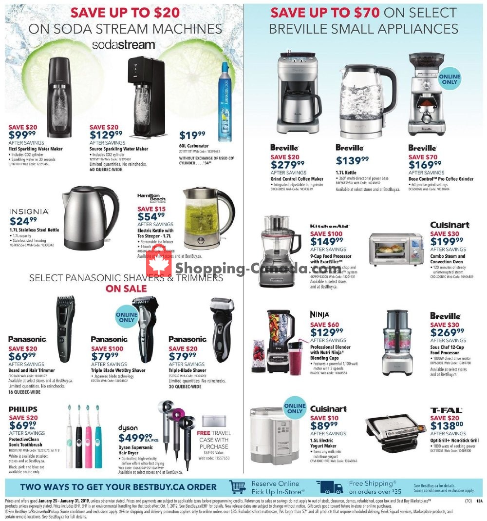 Best Buy flyer from Friday January 25, 2019 to Thursday January 31, 2019 - page 34