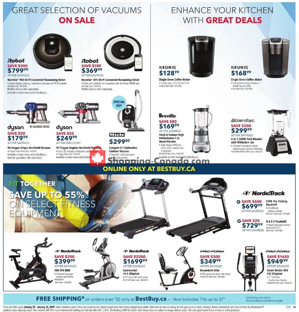 Best Buy flyer from Friday January 25, 2019 to Thursday January 31, 2019 - page 35