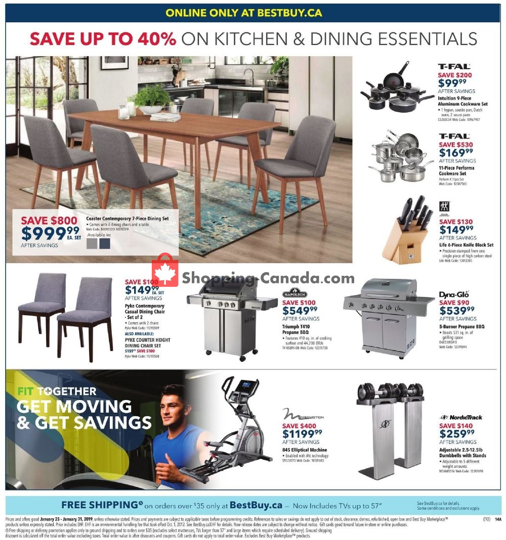 Best Buy flyer from Friday January 25, 2019 to Thursday January 31, 2019 - page 36