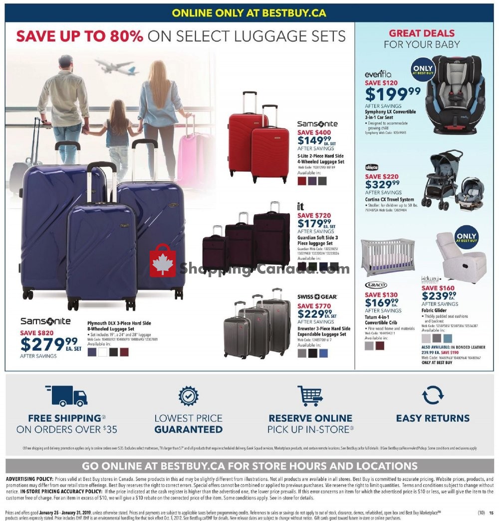 Best Buy flyer from Friday January 25, 2019 to Thursday January 31, 2019 - page 37