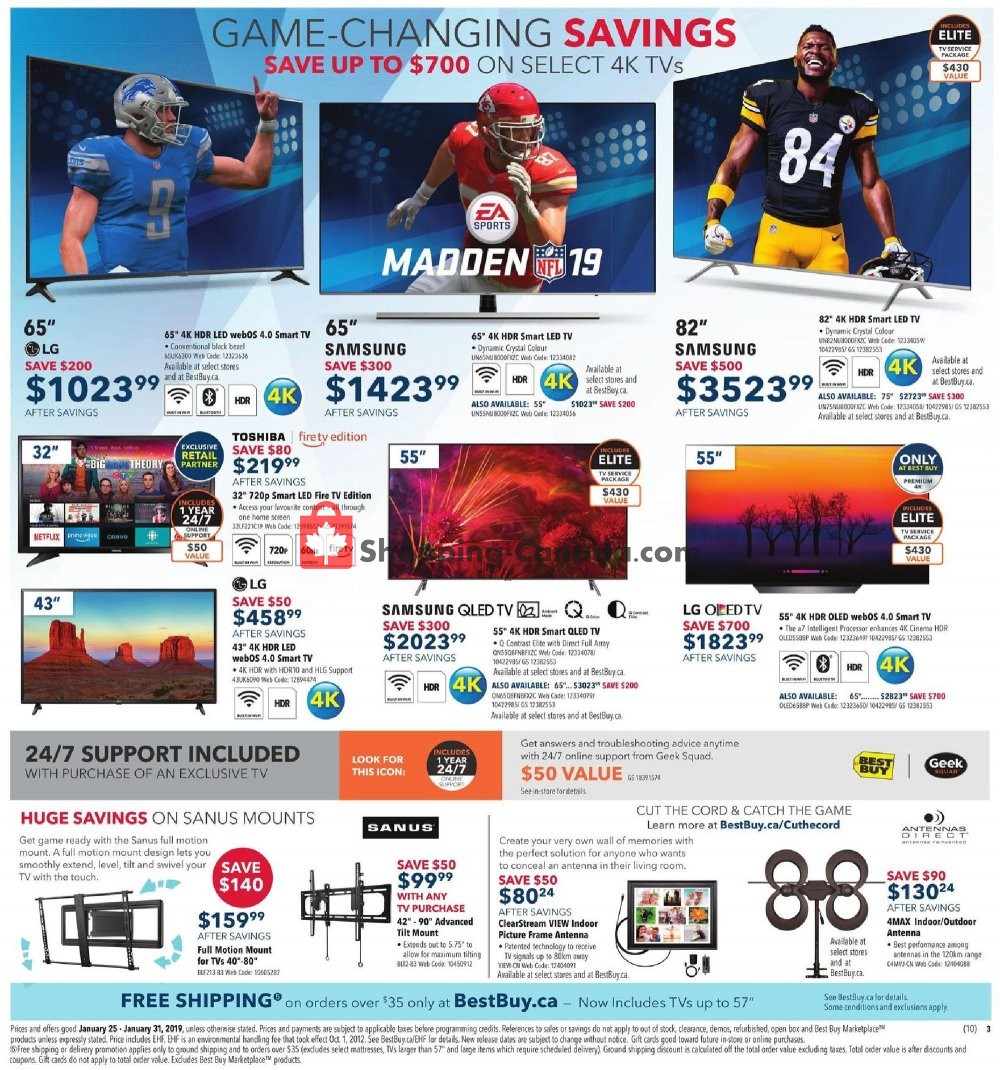 Best Buy flyer from Friday January 25, 2019 to Thursday January 31, 2019 - page 6