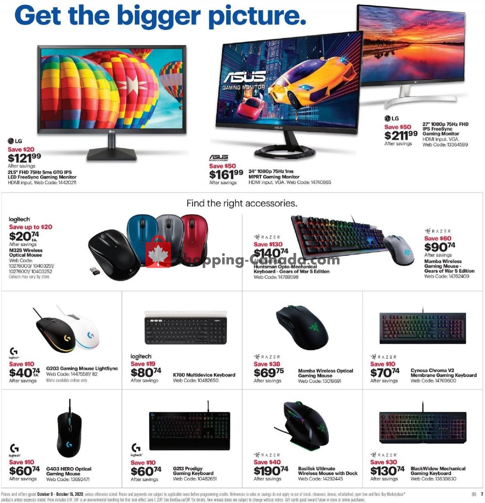 Best Buy flyer from Friday October 9, 2020 to Thursday October 15, 2020 - page 10
