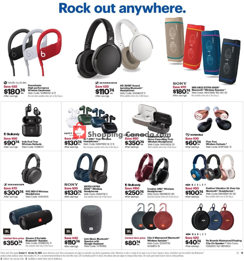 Best Buy flyer from Friday October 9, 2020 to Thursday October 15, 2020 - page 13