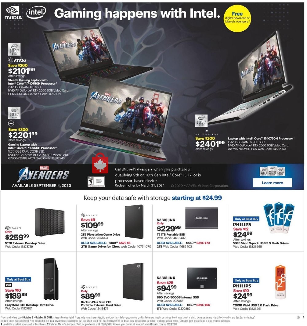 Best Buy flyer from Friday October 9, 2020 to Thursday October 15, 2020 - page 7