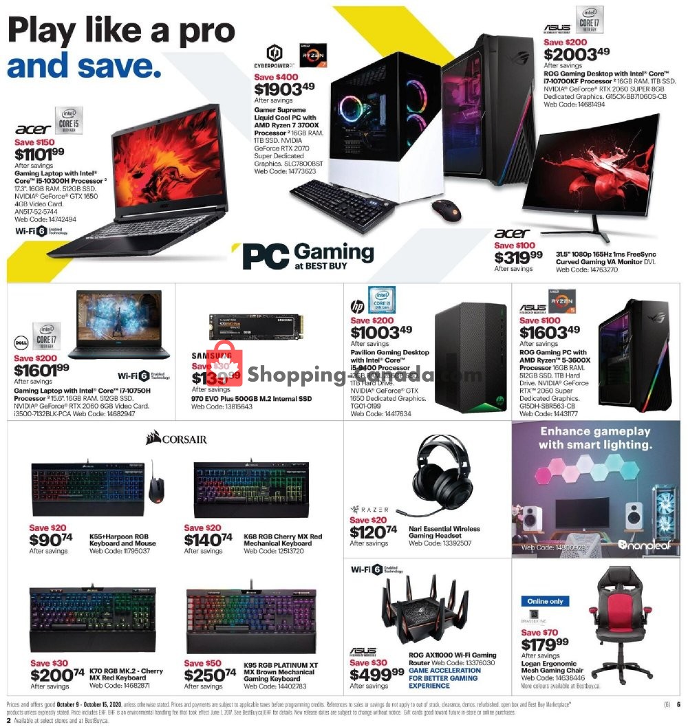 Best Buy flyer from Friday October 9, 2020 to Thursday October 15, 2020 - page 9