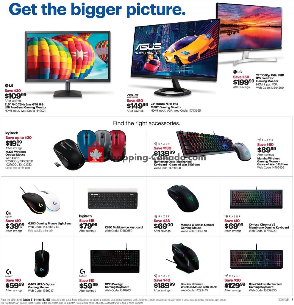 Best Buy flyer from Friday October 9, 2020 to Thursday October 15, 2020 - page 10