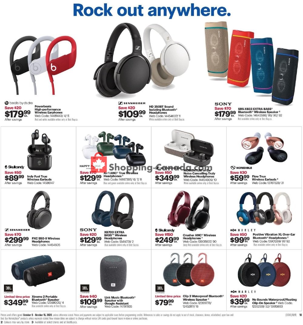 Best Buy flyer from Friday October 9, 2020 to Thursday October 15, 2020 - page 13