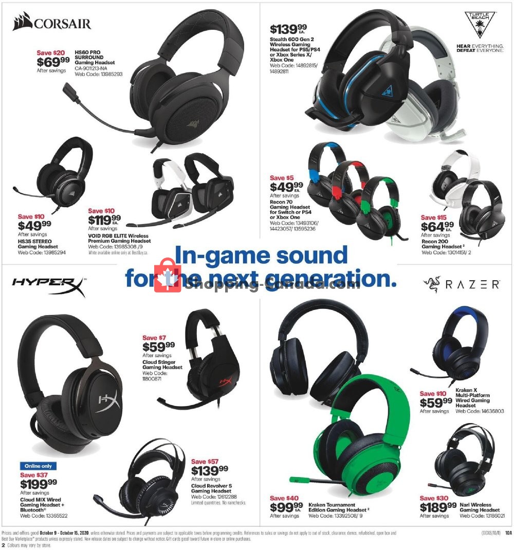 Best Buy flyer from Friday October 9, 2020 to Thursday October 15, 2020 - page 14