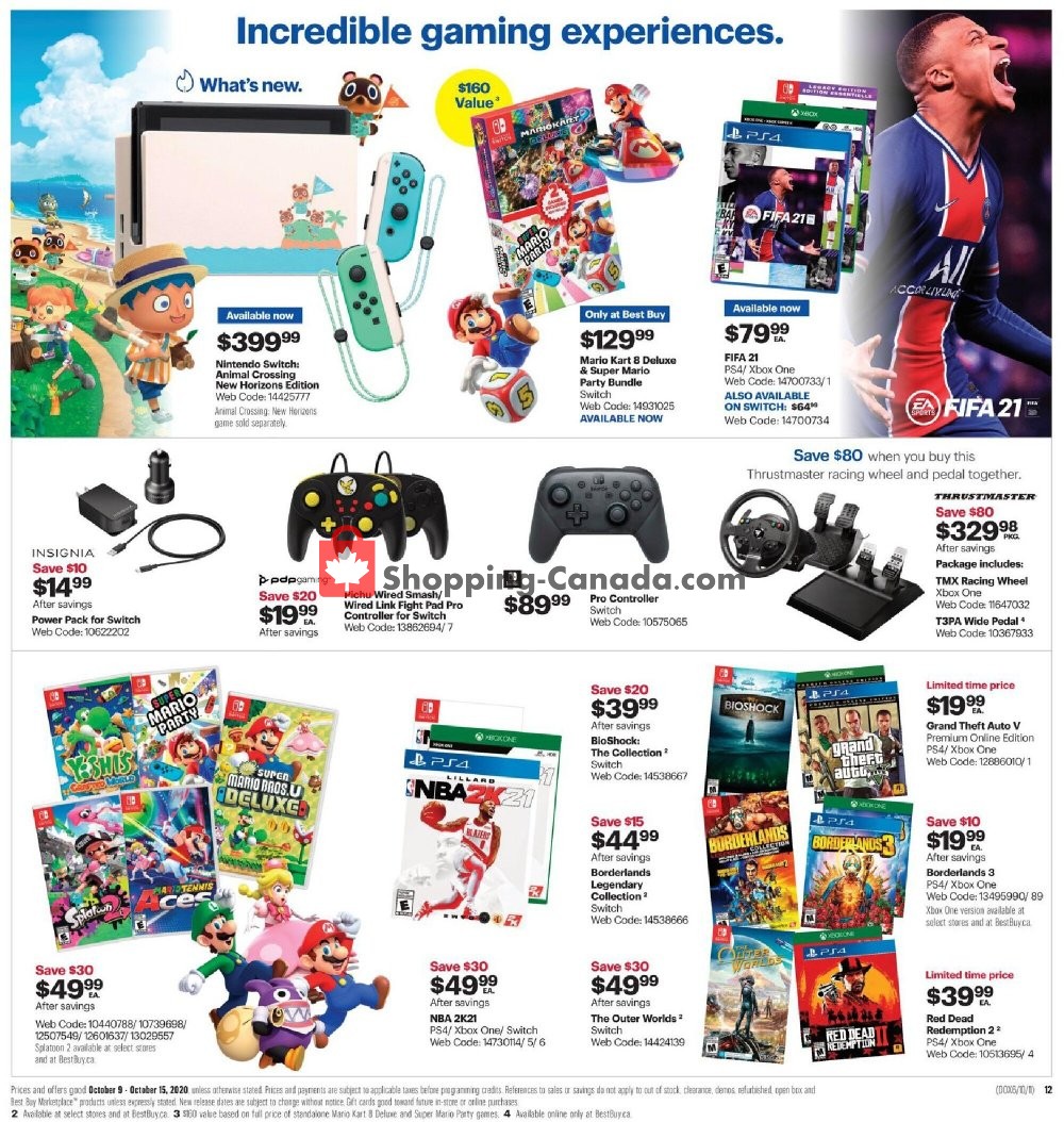 Best Buy flyer from Friday October 9, 2020 to Thursday October 15, 2020 - page 16