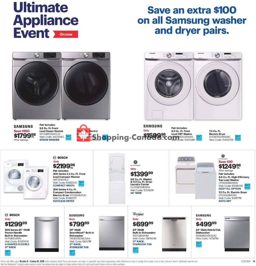 Best Buy flyer from Friday October 9, 2020 to Thursday October 15, 2020 - page 19