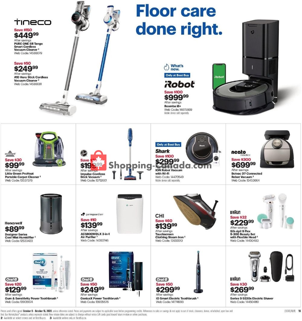Best Buy flyer from Friday October 9, 2020 to Thursday October 15, 2020 - page 21