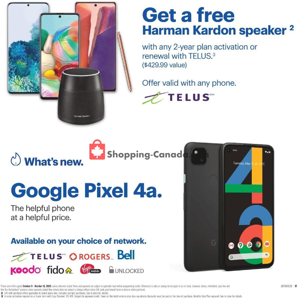 Best Buy flyer from Friday October 9, 2020 to Thursday October 15, 2020 - page 22