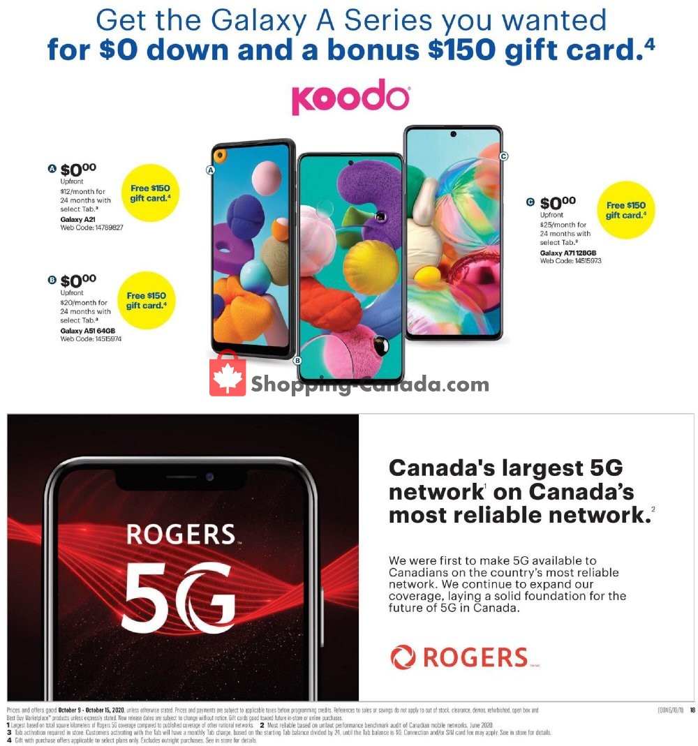 Best Buy flyer from Friday October 9, 2020 to Thursday October 15, 2020 - page 23