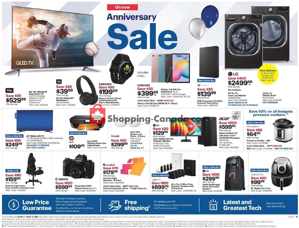Best Buy flyer from Friday October 9, 2020 to Thursday October 15, 2020 - page 4