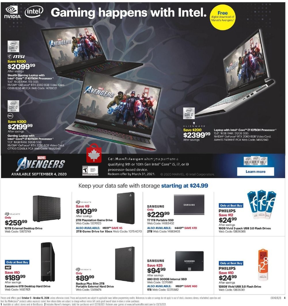 Best Buy flyer from Friday October 9, 2020 to Thursday October 15, 2020 - page 7