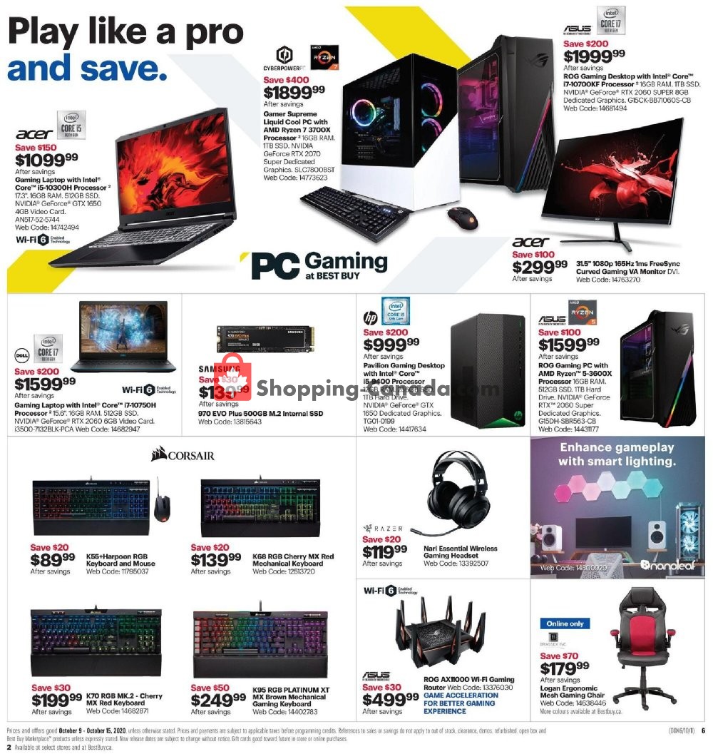 Best Buy flyer from Friday October 9, 2020 to Thursday October 15, 2020 - page 9