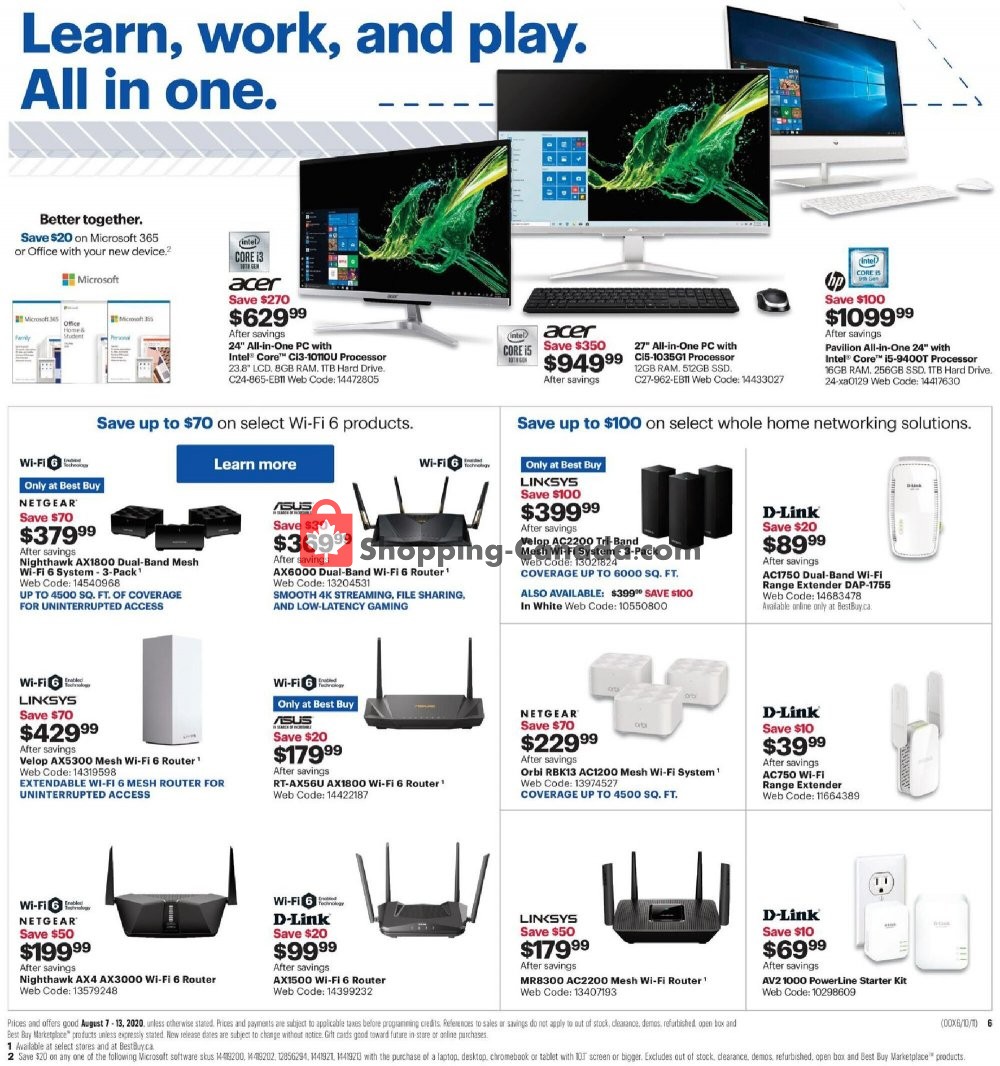 Best Buy flyer from Friday August 7, 2020 to Thursday August 13, 2020 - page 10