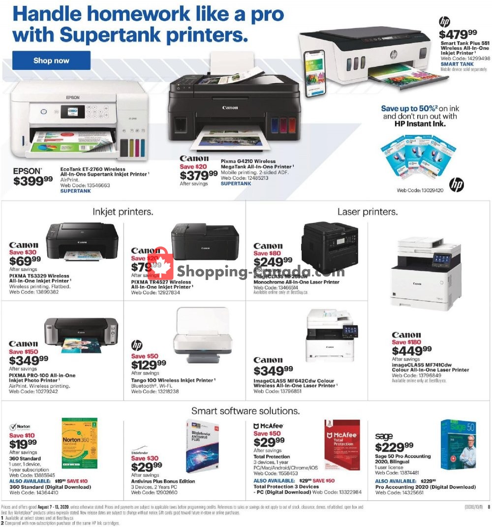Best Buy flyer from Friday August 7, 2020 to Thursday August 13, 2020 - page 12