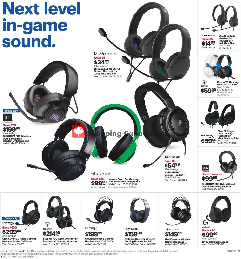 Best Buy flyer from Friday August 7, 2020 to Thursday August 13, 2020 - page 14