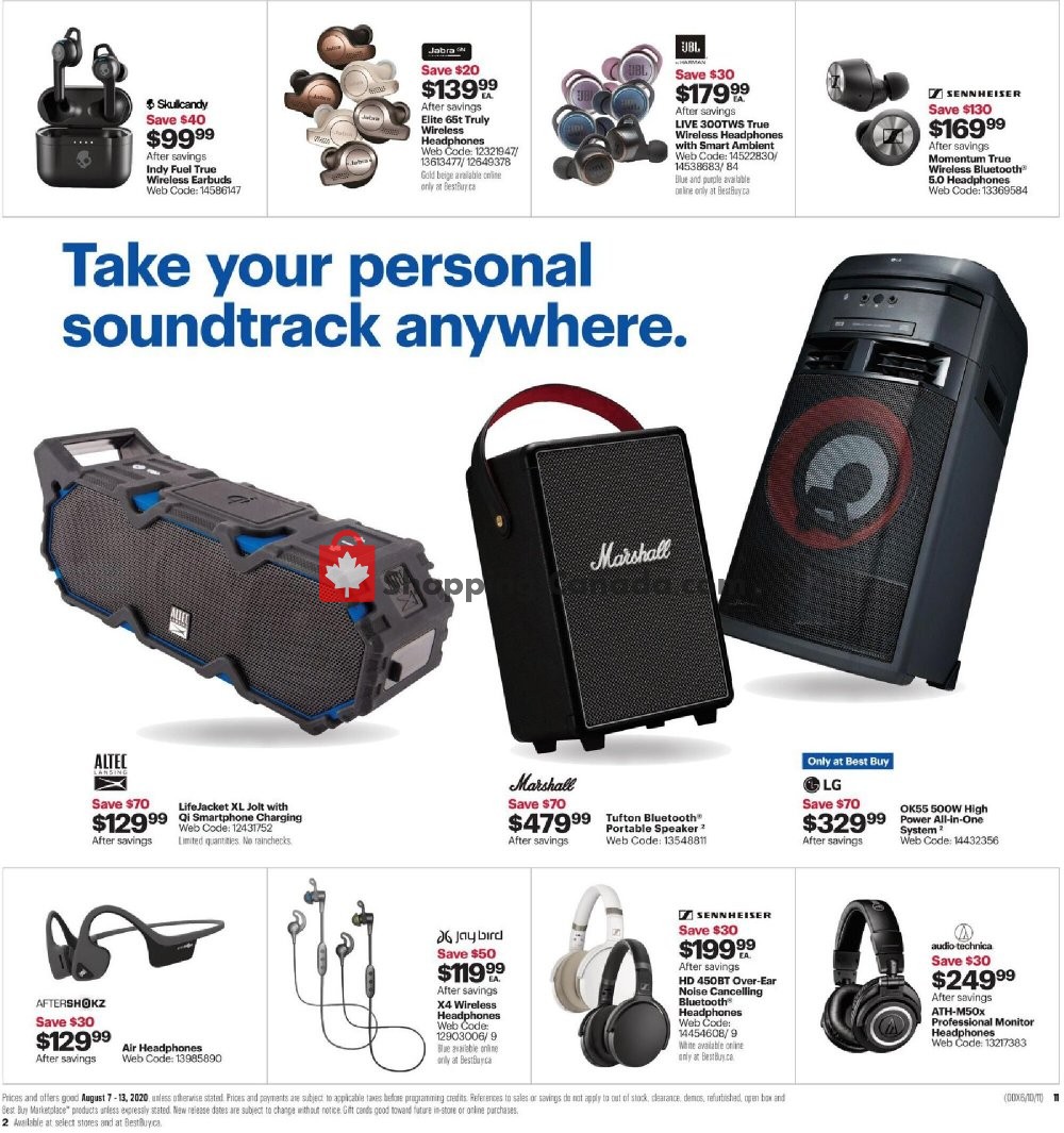 Best Buy flyer from Friday August 7, 2020 to Thursday August 13, 2020 - page 15