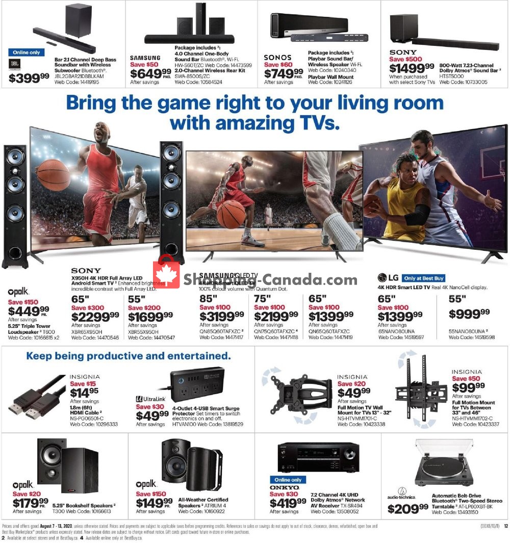 Best Buy flyer from Friday August 7, 2020 to Thursday August 13, 2020 - page 16