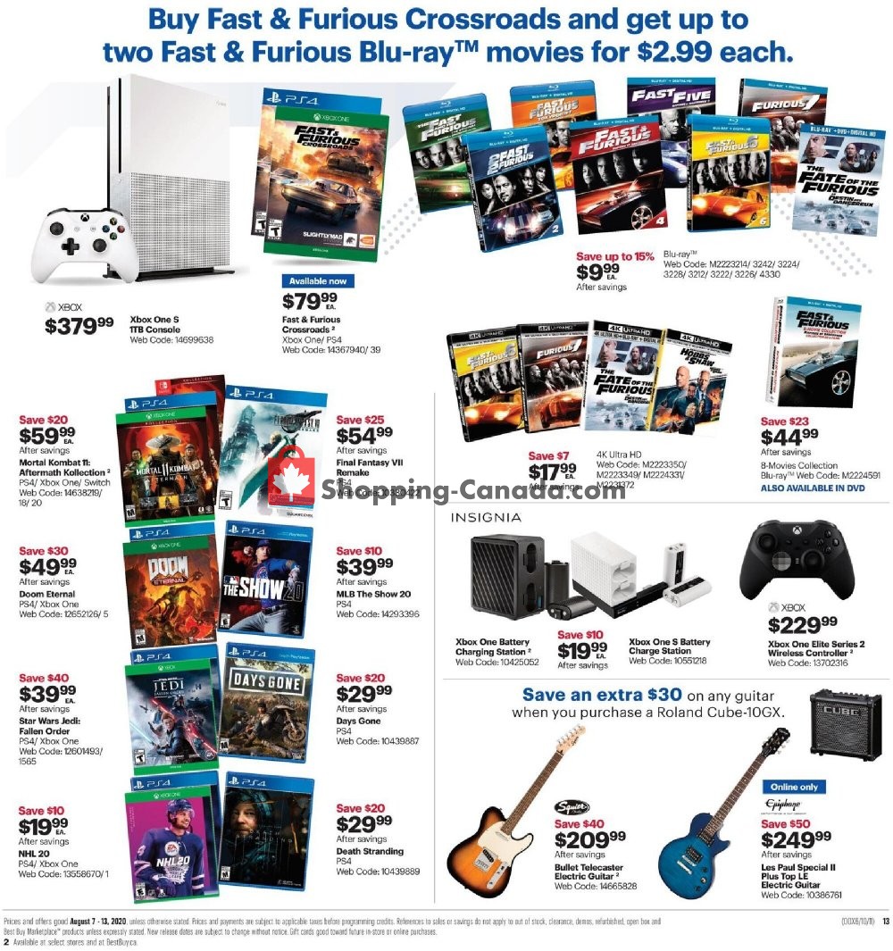 Best Buy flyer from Friday August 7, 2020 to Thursday August 13, 2020 - page 18