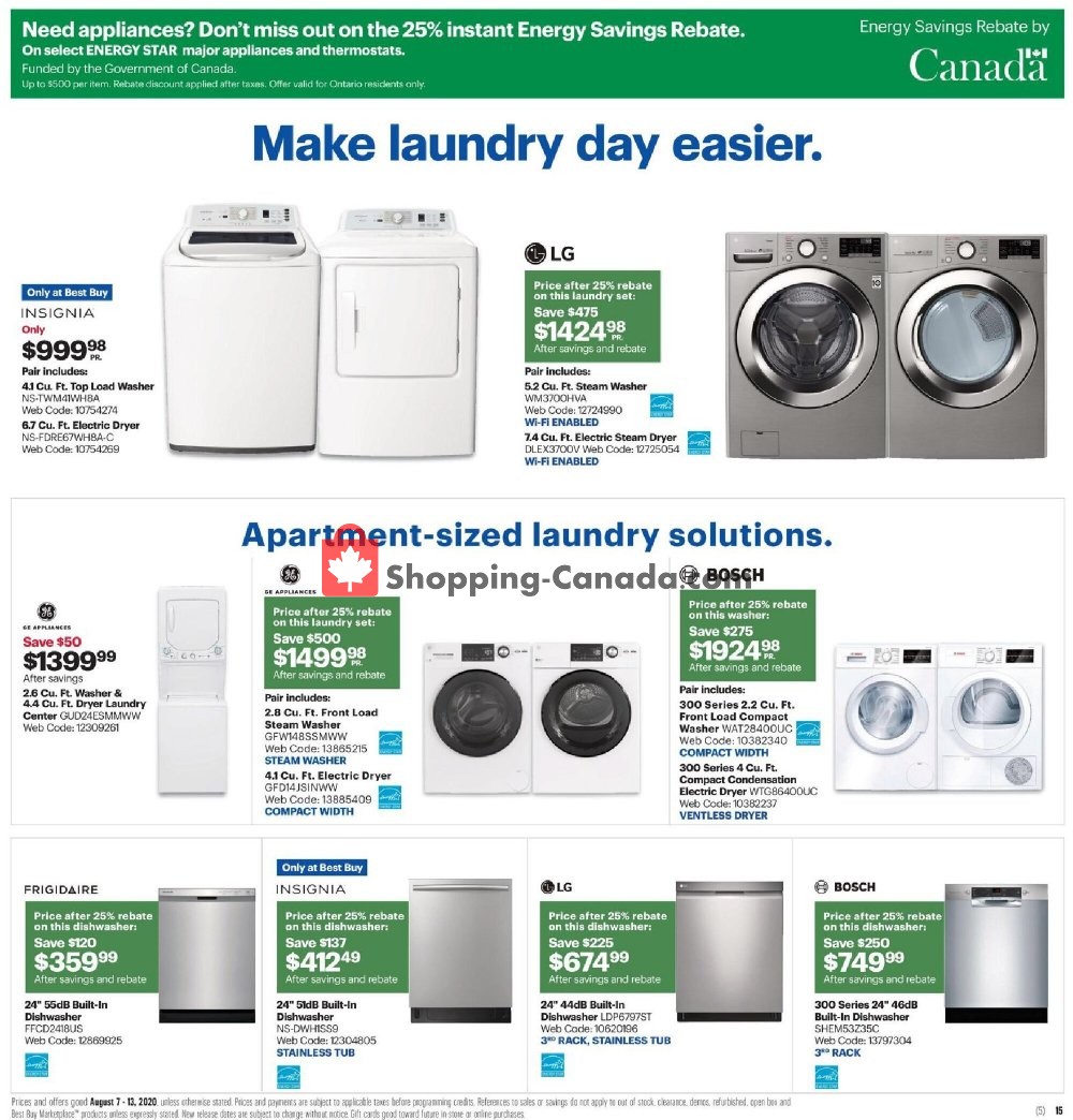 Best Buy flyer from Friday August 7, 2020 to Thursday August 13, 2020 - page 20