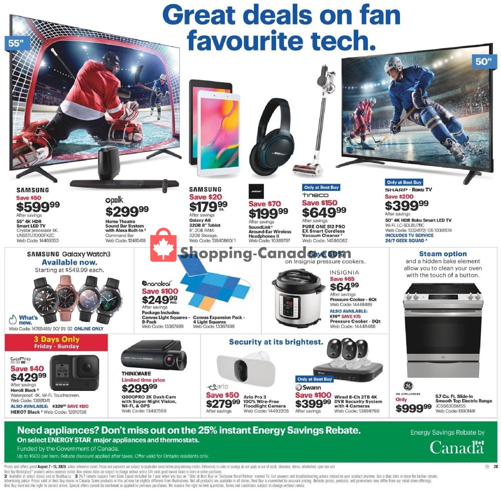 Best Buy flyer from Friday August 7, 2020 to Thursday August 13, 2020 - page 4