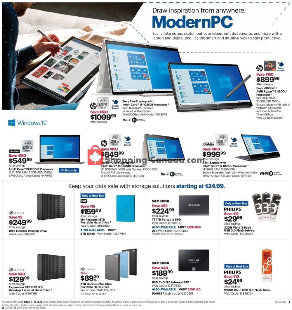 Best Buy flyer from Friday August 7, 2020 to Thursday August 13, 2020 - page 8
