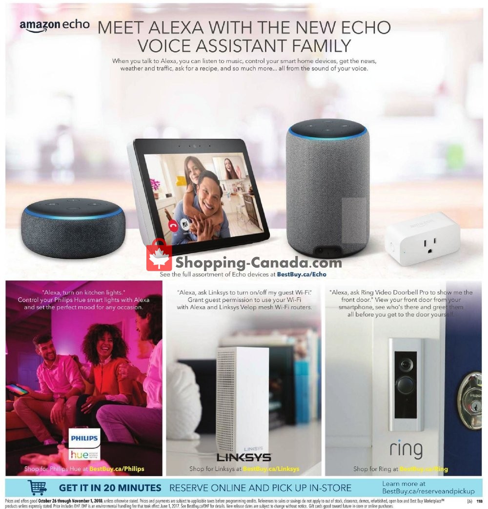 Best Buy flyer from Friday October 26, 2018 to Thursday November 1, 2018 - page 30