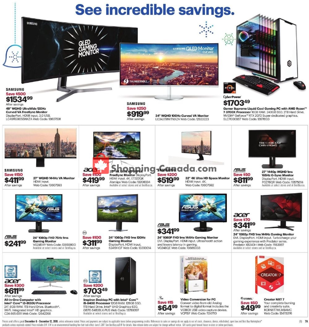 Best Buy flyer from Friday December 6, 2019 to Thursday December 12, 2019 - page 14