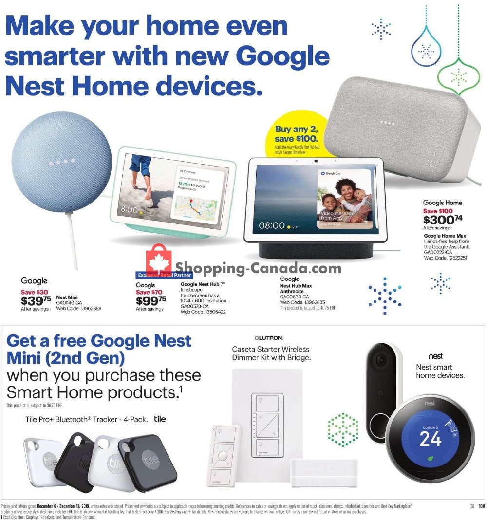 Best Buy flyer from Friday December 6, 2019 to Thursday December 12, 2019 - page 19