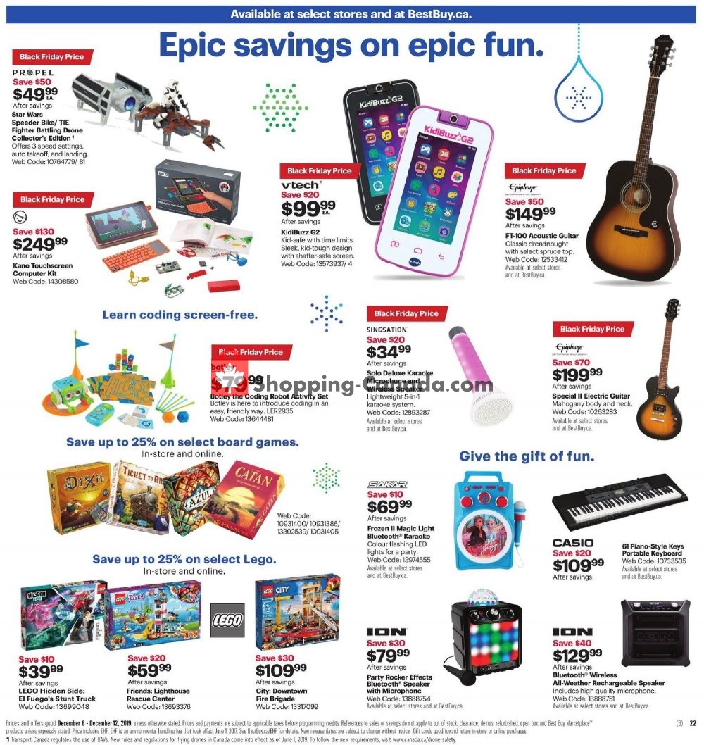 Best Buy flyer from Friday December 6, 2019 to Thursday December 12, 2019 - page 39