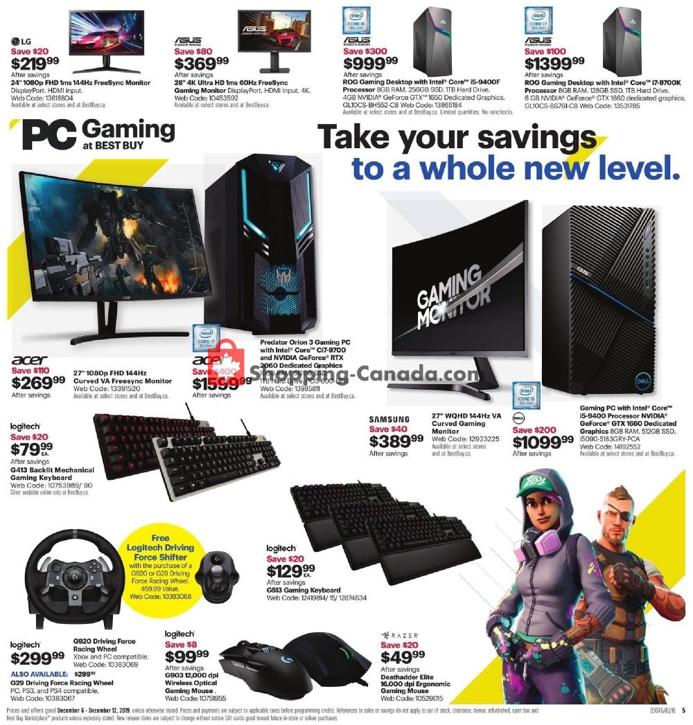 Best Buy flyer from Friday December 6, 2019 to Thursday December 12, 2019 - page 11