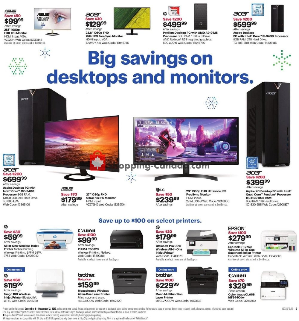 Best Buy flyer from Friday December 6, 2019 to Thursday December 12, 2019 - page 13