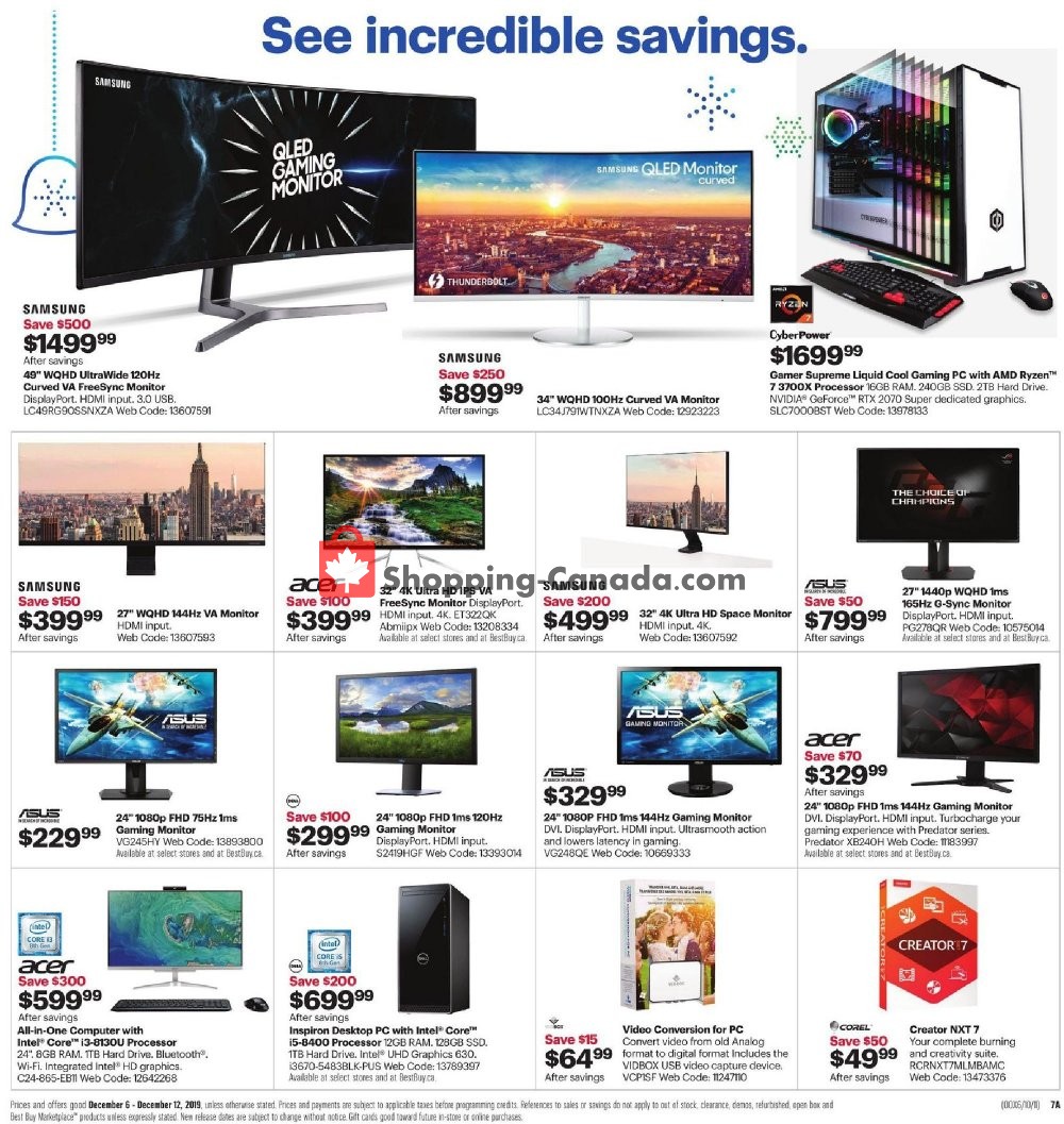 Best Buy flyer from Friday December 6, 2019 to Thursday December 12, 2019 - page 14