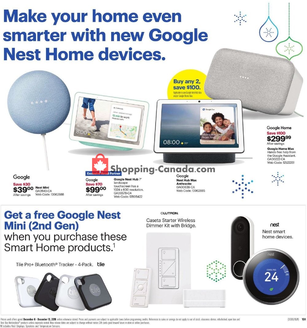 Best Buy flyer from Friday December 6, 2019 to Thursday December 12, 2019 - page 19