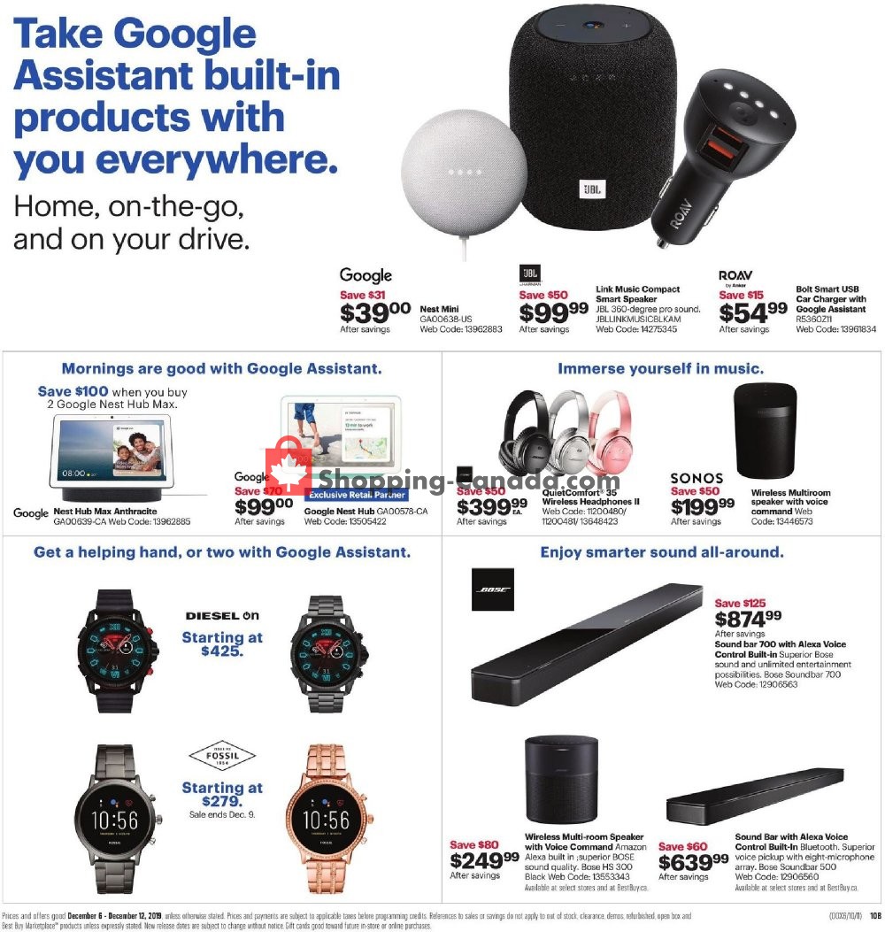Best Buy flyer from Friday December 6, 2019 to Thursday December 12, 2019 - page 20